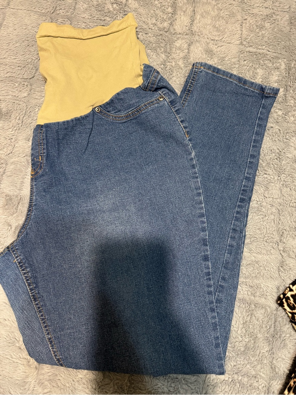 Hybrid & company Blue Denim Maternity Jeans